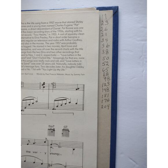 Song Book Sheet Music Readers Digest Parade Of Popular Hit Songs 1989 Hardcover - Picture 5 of 7